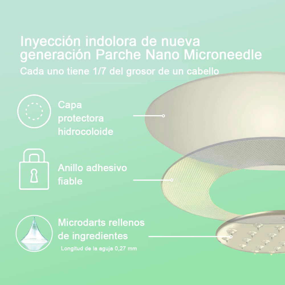 Vea resultados en 7 días🌲Parche de nanomicroagujas Jorondy™ SMGT-GLP-1 (indoloro, de larga duración, para la diabetes, la obesidad y las enfermedades cardiovasculares) 🌲🌲