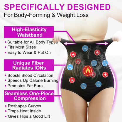 🔥𝗔𝗻𝘆𝗶𝗱𝗲𝗮™ Negative Ion Fat Burning, Tummy Tucking, Detoxifying Shaping Pants【Last 30 Minutes, Limited Time 80% OFF】