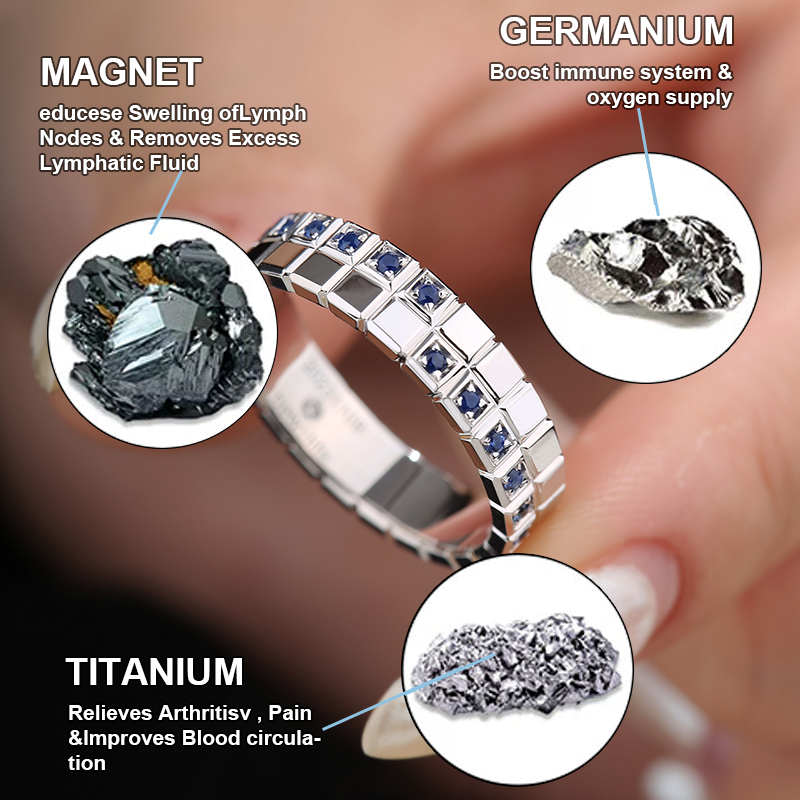 CZTICLE™ Magnetic Therapy Ice Cube Ring💖Limited Time Discount🔥🔥
