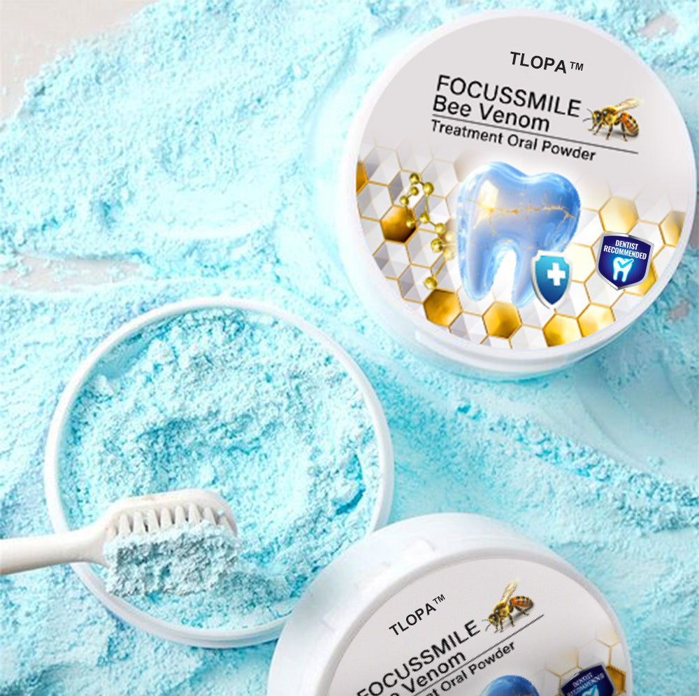 🌿TLOPA™ Focussmile Bee Venom Treatment Oral Powder 🦷 (🇺🇸 USA Recommended)