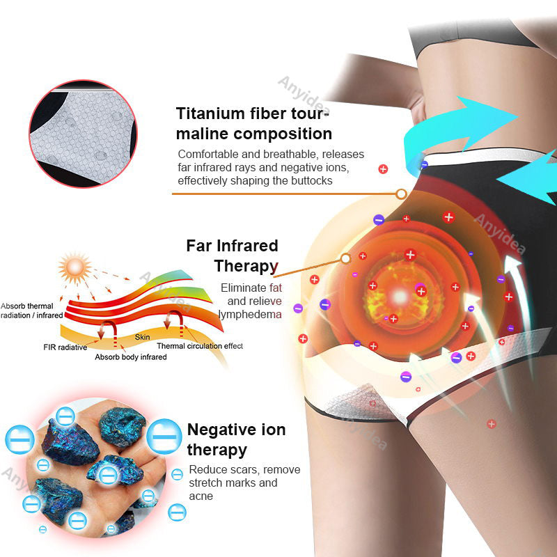 Titanium Fiber Self-heating Tourmaline Shaping Shorts 💙
