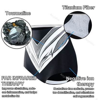 Medical Grade Titanium Fiber Self-heating Tourmaline Shaping Shorts👙
