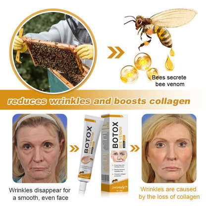 👨‍⚕️💐Made and Shipped from the USA✅ Jorondy™ Botox Bee Venom Wrinkle Removal Cream-Last Day Promotion 70% OFF