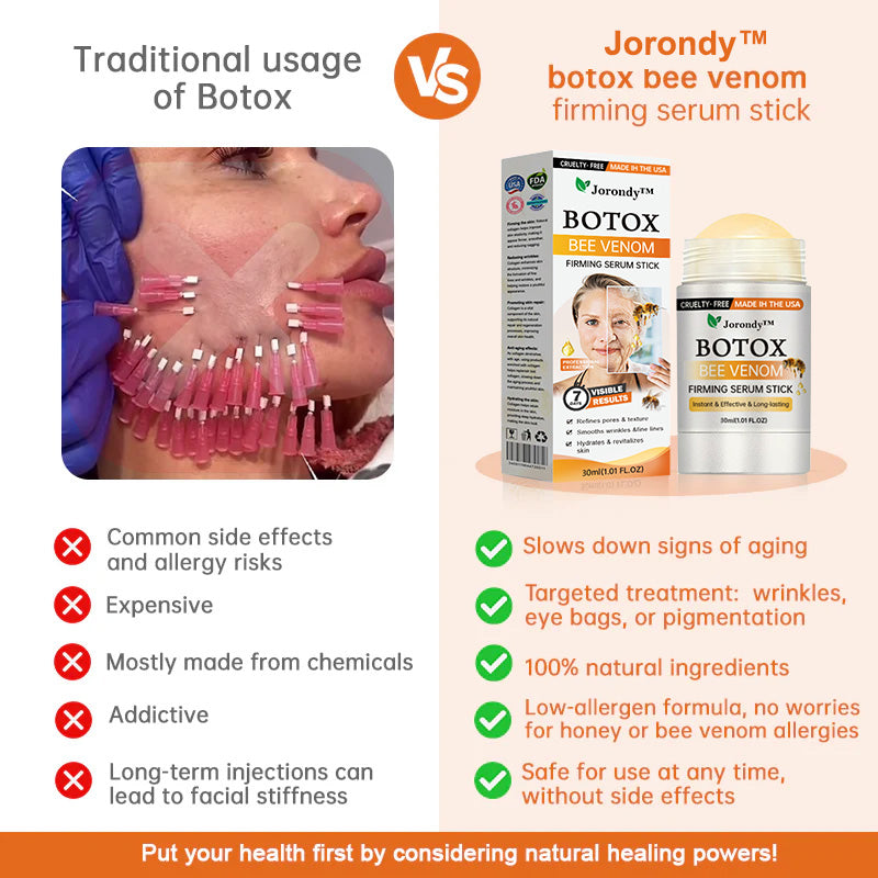 🏆🐝Made and Shipped from USA✨Jorondy™ Botox Bee Venom Firming Serum Stick🔥LAST DAY 80% OFF