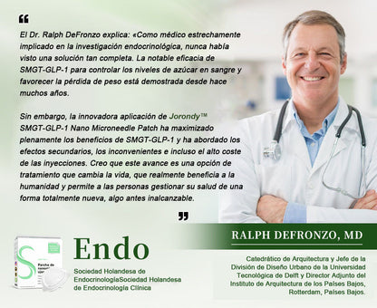 Vea resultados en 7 días🌲Parche de nanomicroagujas Jorondy™ SMGT-GLP-1 (indoloro, de larga duración, para la diabetes, la obesidad y las enfermedades cardiovasculares) 🌲🌲