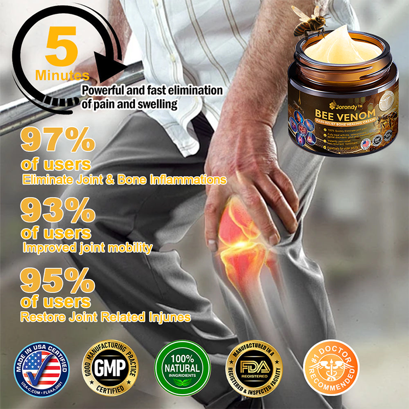 Official Store:  🦵Jorondy™ Bee Venom Arthritis Therapy Cream(Specially for older adults & AAOS recommends)🔥𝑳𝒂𝒔𝒕 𝒅𝒂𝒚 𝒑𝒓𝒐𝒎𝒐𝒕𝒊𝒐𝒏 8𝟎% 𝒐𝒇𝒇