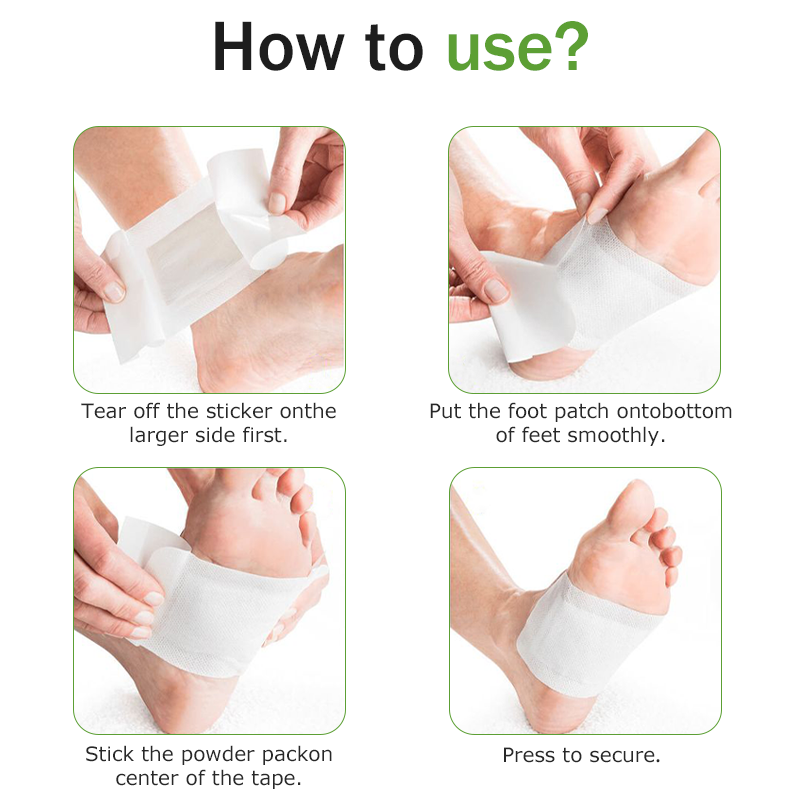 COROU™ Natural Far Infrared Magnetic Therapy Foot Patches