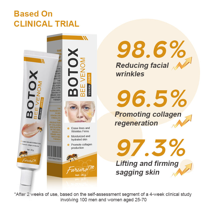 👨‍⚕️💐Made and Shipped from the USA✅ Jorondy™ Botox Bee Venom Wrinkle Removal Cream-Last Day Promotion 70% OFF